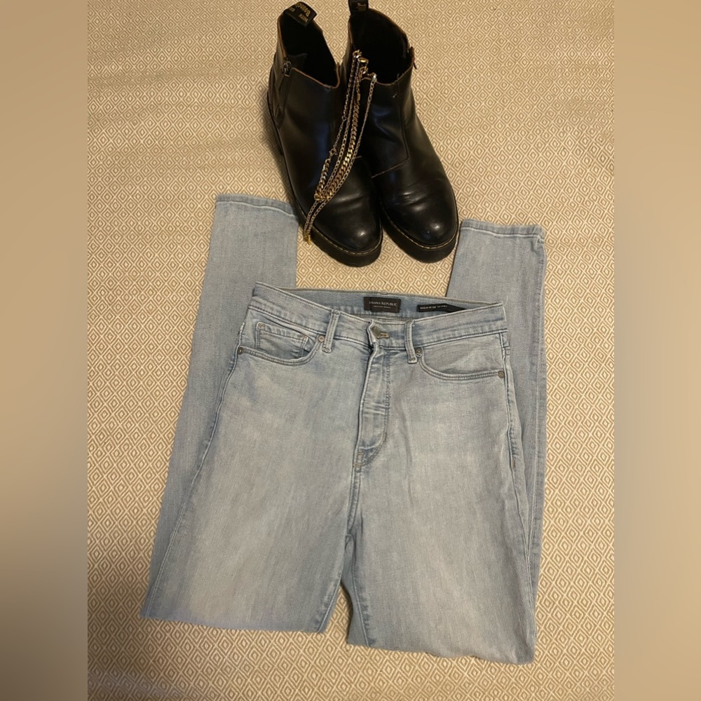 Banana Republic High Rise Skinny